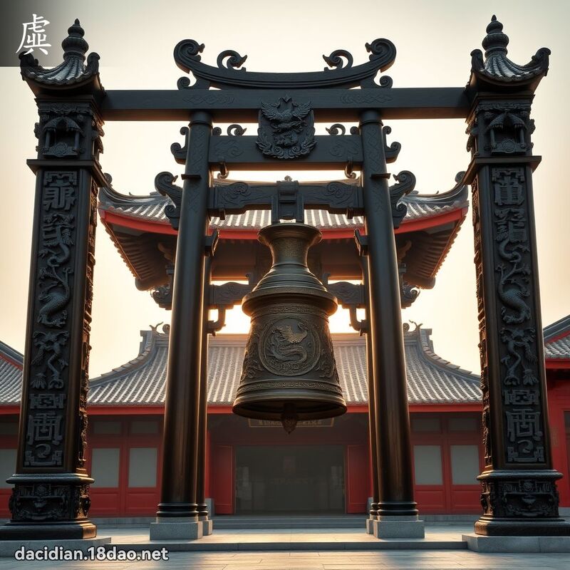 虡 - 国语大辞典配图