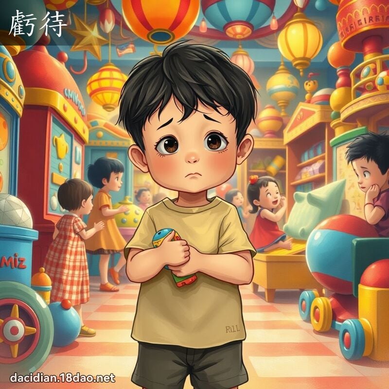 亏待 - 国语大辞典配图