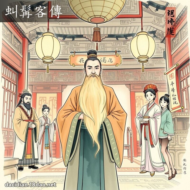 虯髯客傳 - 國語大辭典配圖