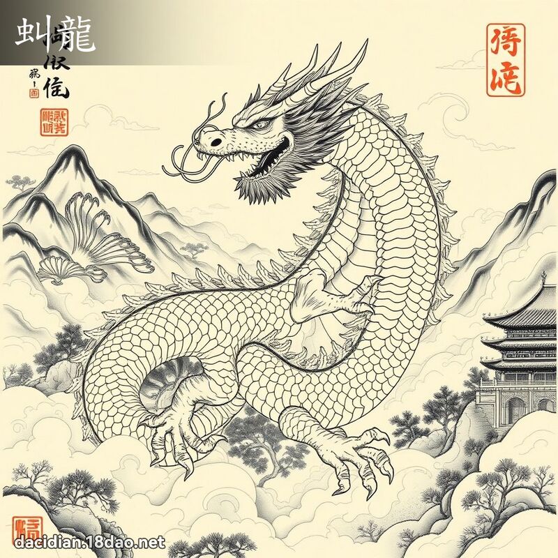 虯龙 - 国语大辞典配图