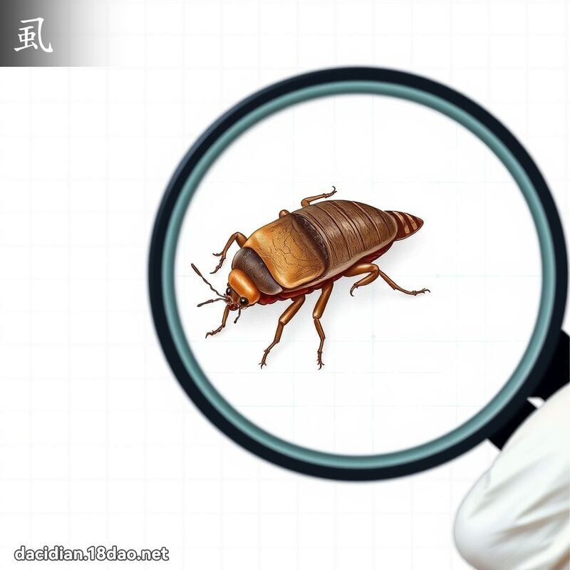 虱 - 国语大辞典配图
