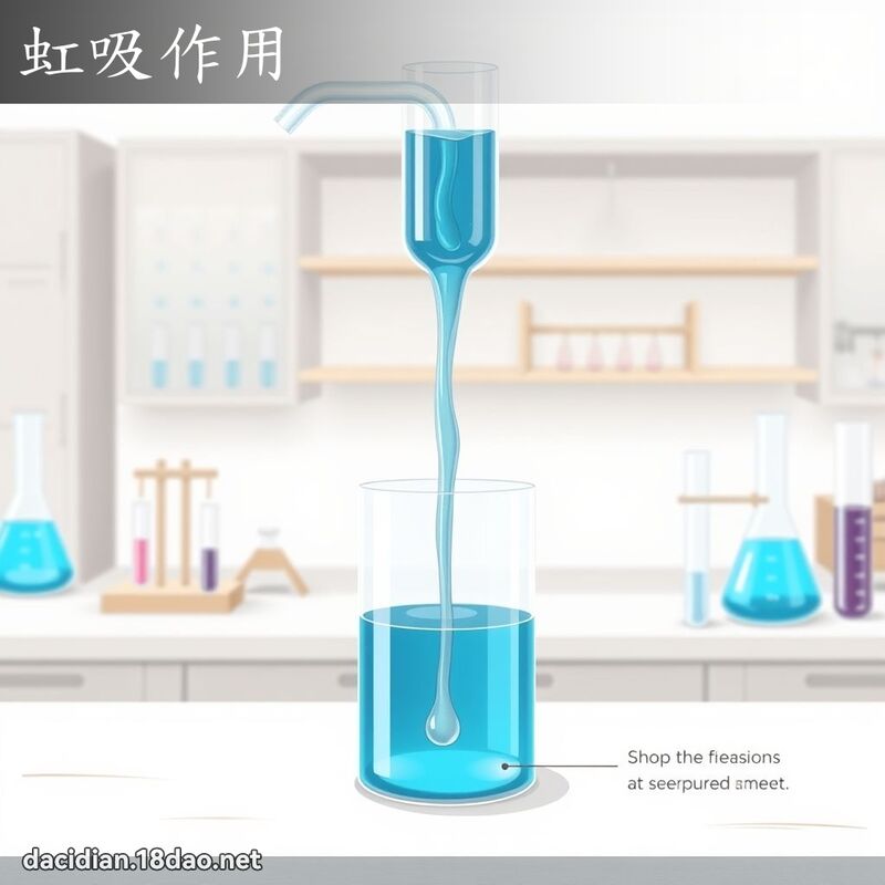 虹吸作用 - 國語大辭典配圖
