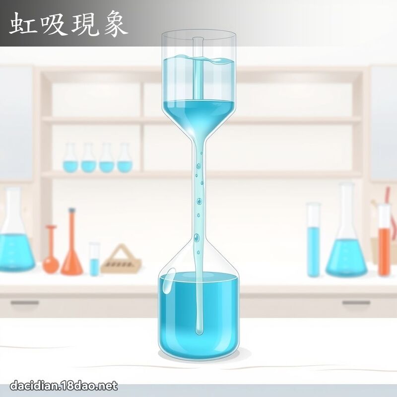 虹吸現象 - 國語大辭典配圖