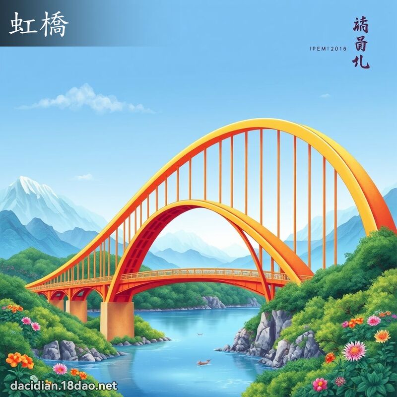 虹桥 - 国语大辞典配图