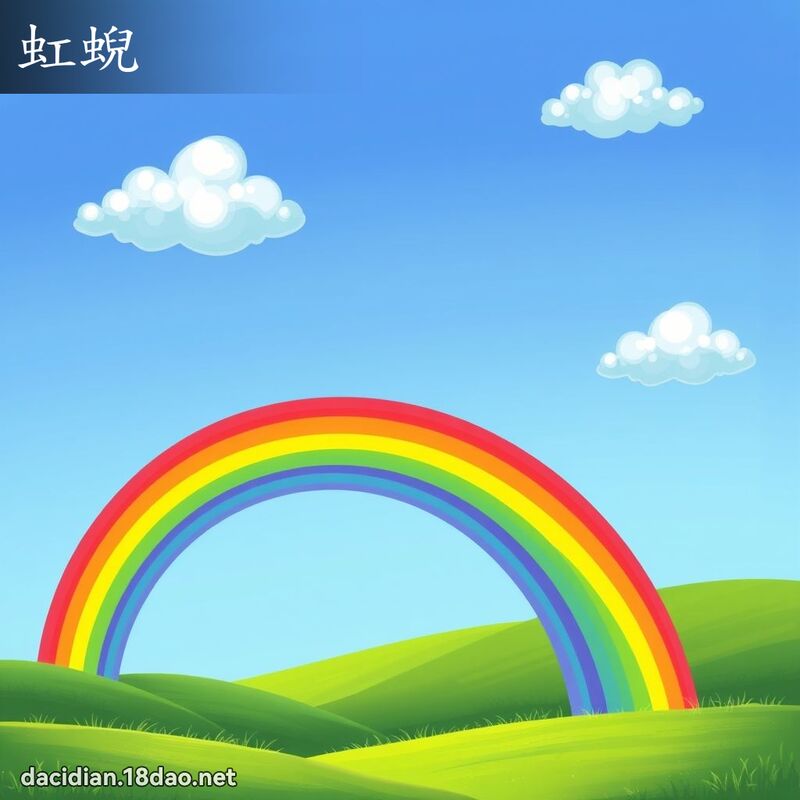 虹蜺 - 国语大辞典配图
