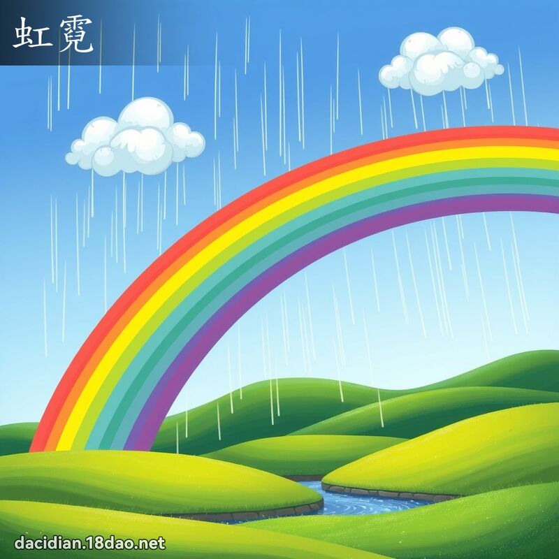 虹霓 - 国语大辞典配图