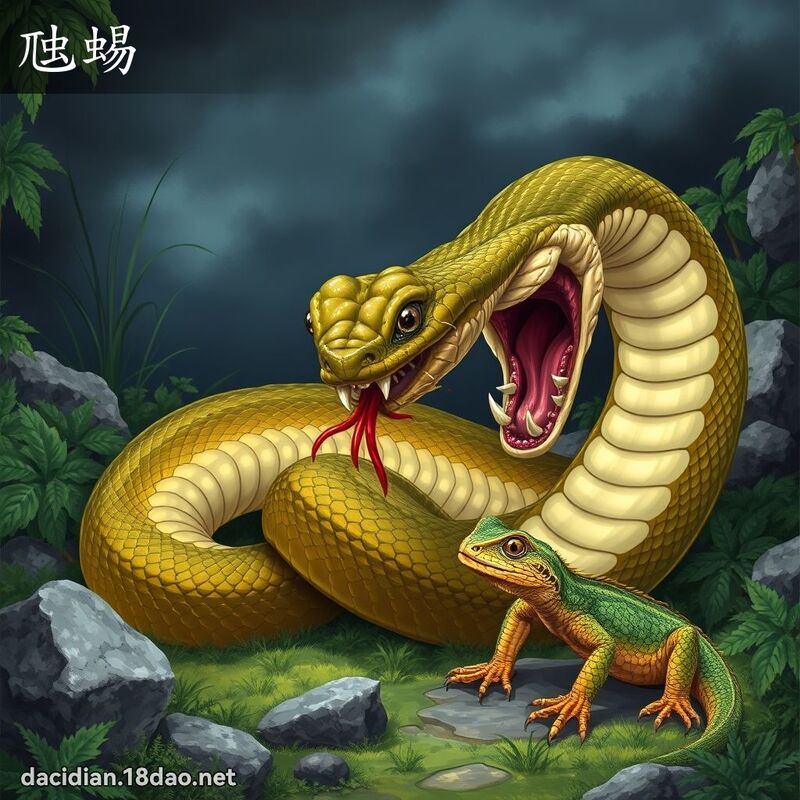 虺蜴 - 国语大辞典配图