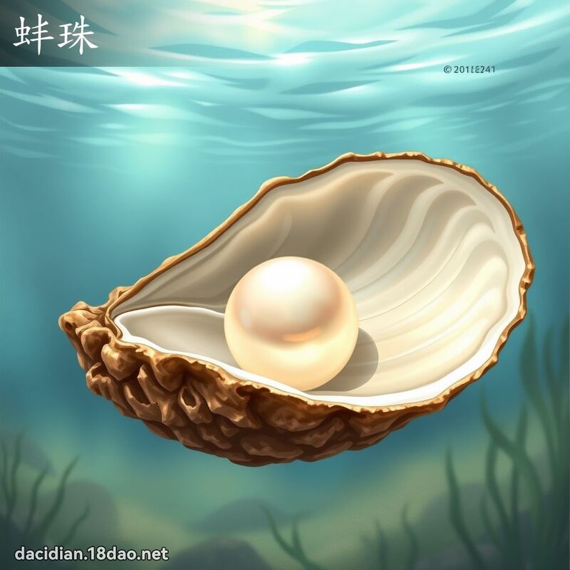 蚌珠 - 国语大辞典配图