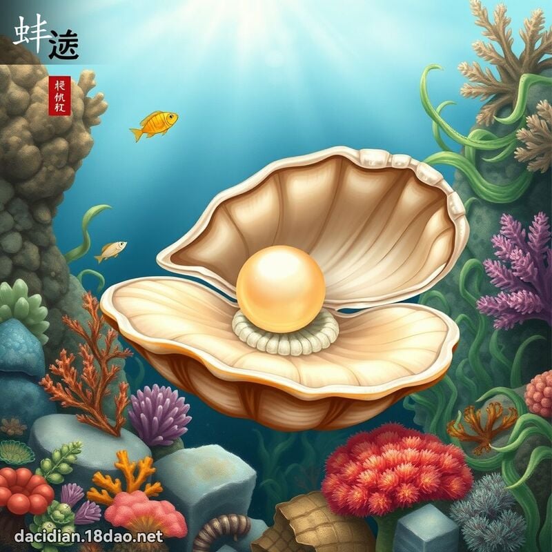 漢字: 蚌 (多音字)