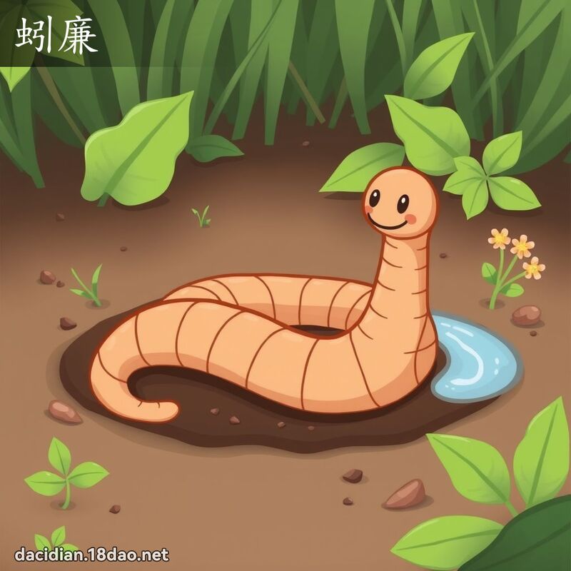 蚓廉 - 國語大辭典配圖