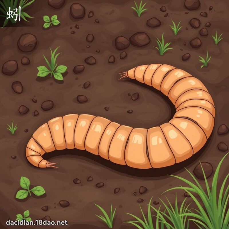 蚓 - 国语大辞典配图