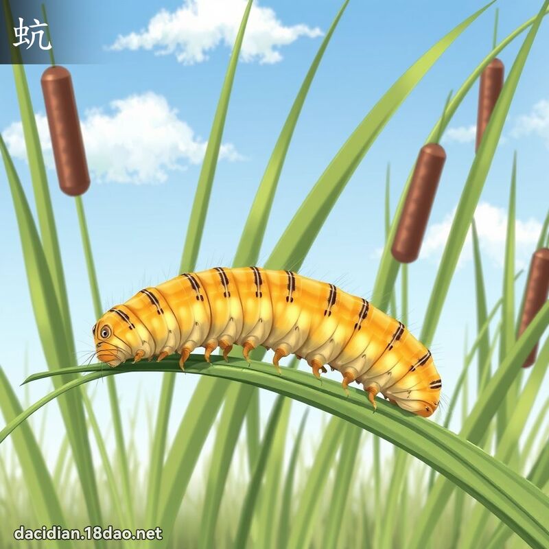 蚢 - 國語大辭典配圖
