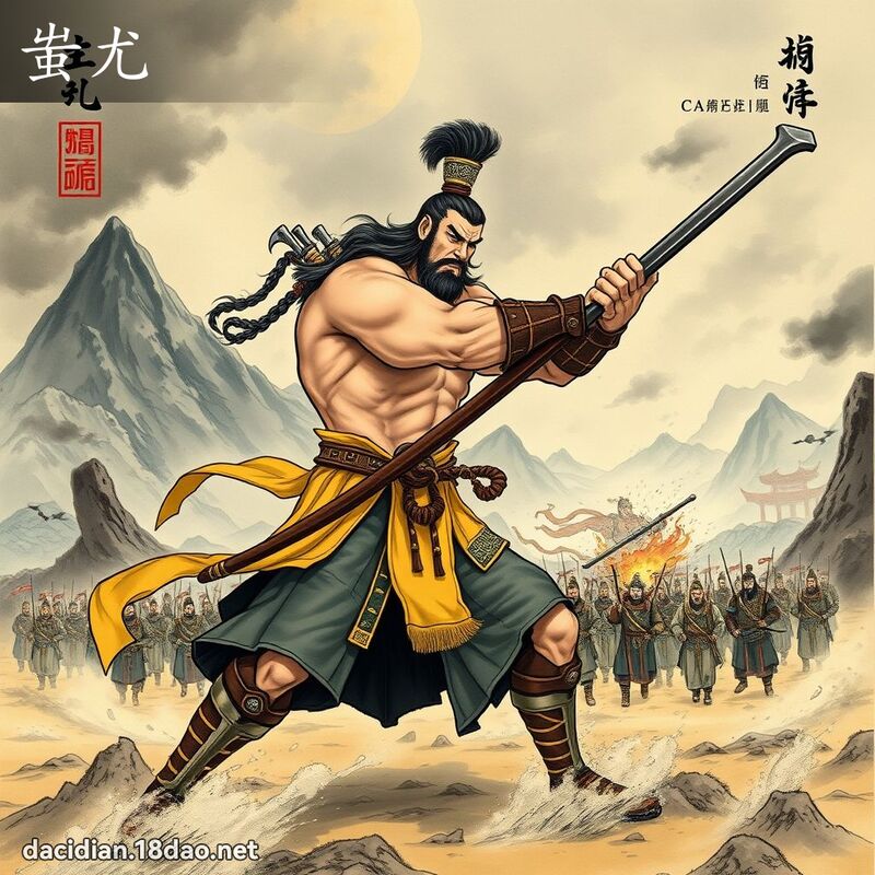 蚩尤 - 国语大辞典配图