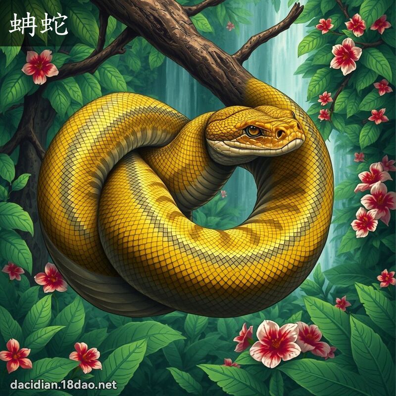 蚺蛇 - 國語大辭典配圖