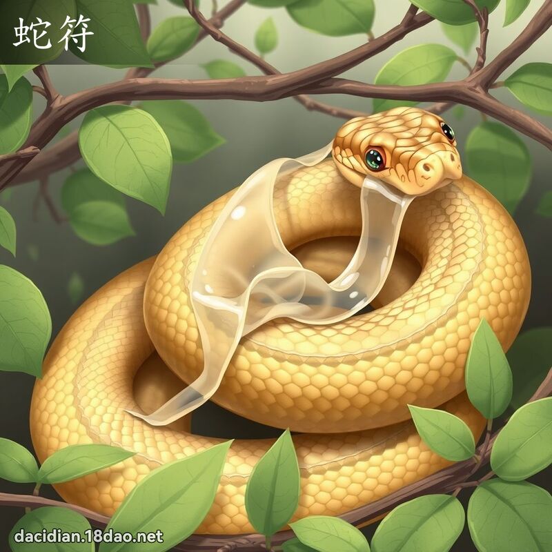 蛇符 - 國語大辭典配圖