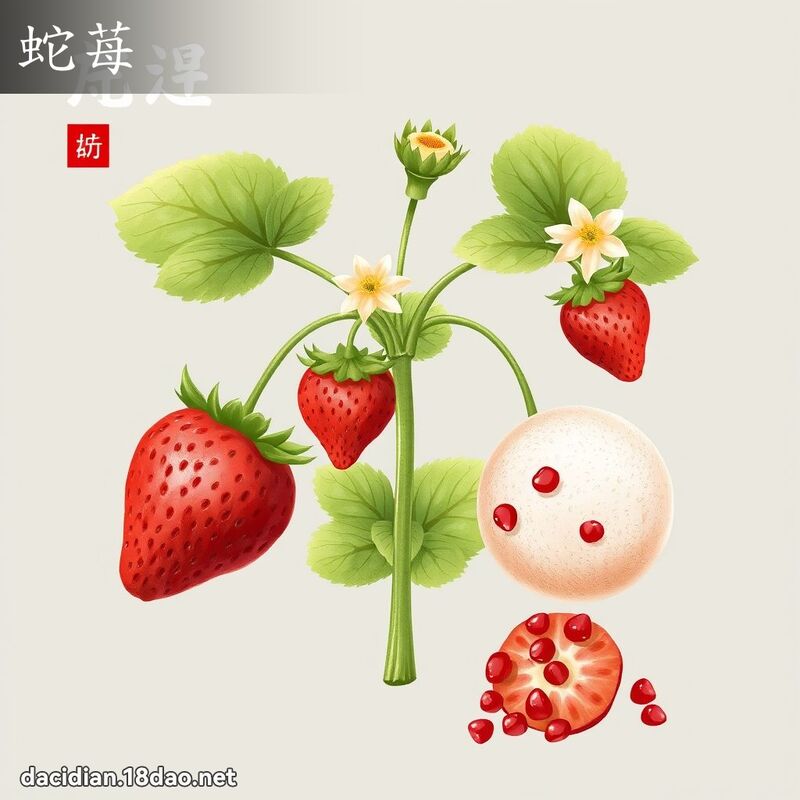 蛇苺 - 國語大辭典配圖