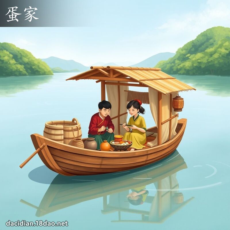 蛋家 - 國語大辭典配圖