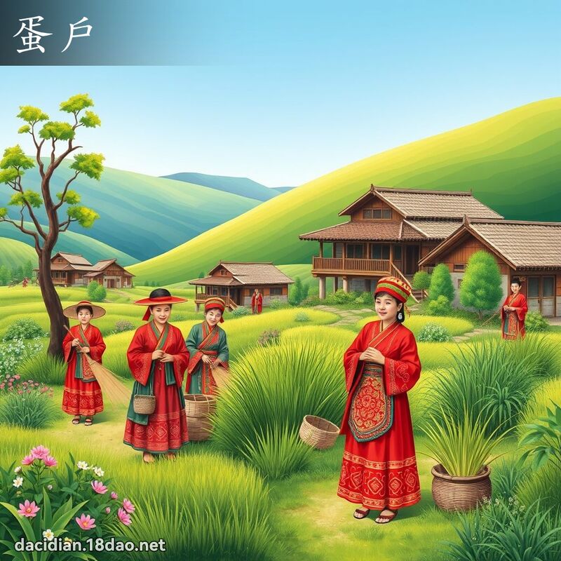 蛋户 - 国语大辞典配图