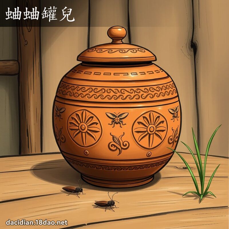 蛐蛐罐儿 - 国语大辞典配图