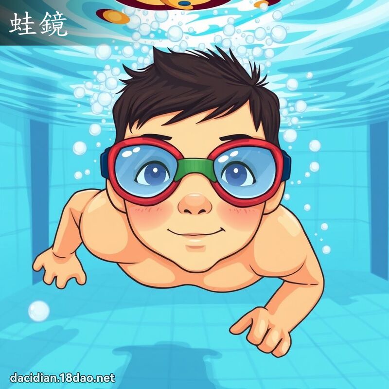 蛙镜 - 国语大辞典配图