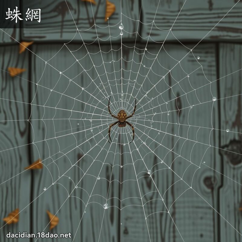 蛛網 - 國語大辭典配圖
