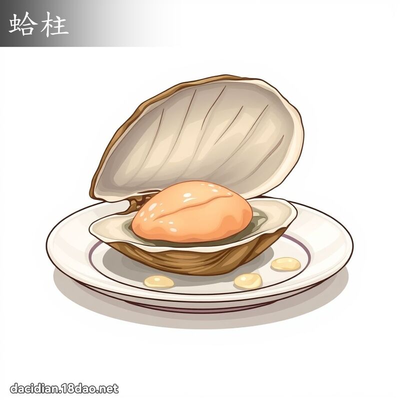 蛤柱 - 国语大辞典配图