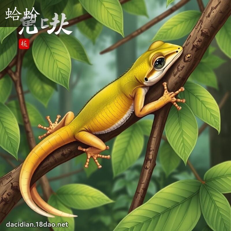 蛤蚧 - 國語大辭典配圖