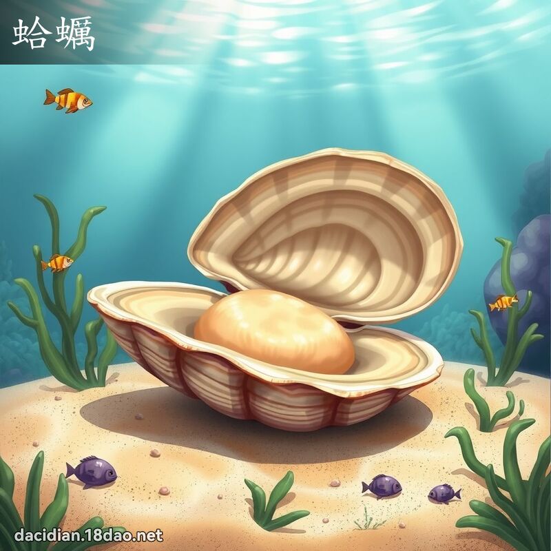 蛤蠣 - 國語大辭典配圖