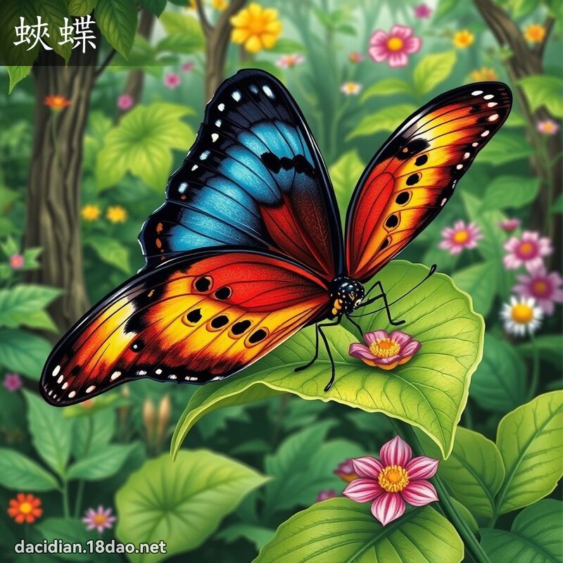 蛺蝶 - 国语大辞典配图