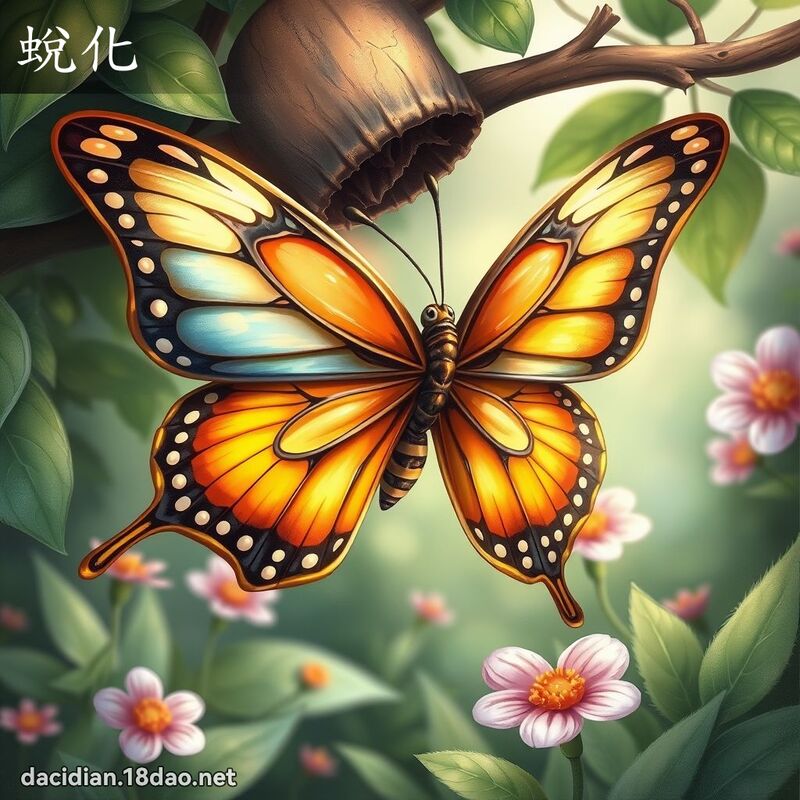 蛻化 - 國語大辭典配圖