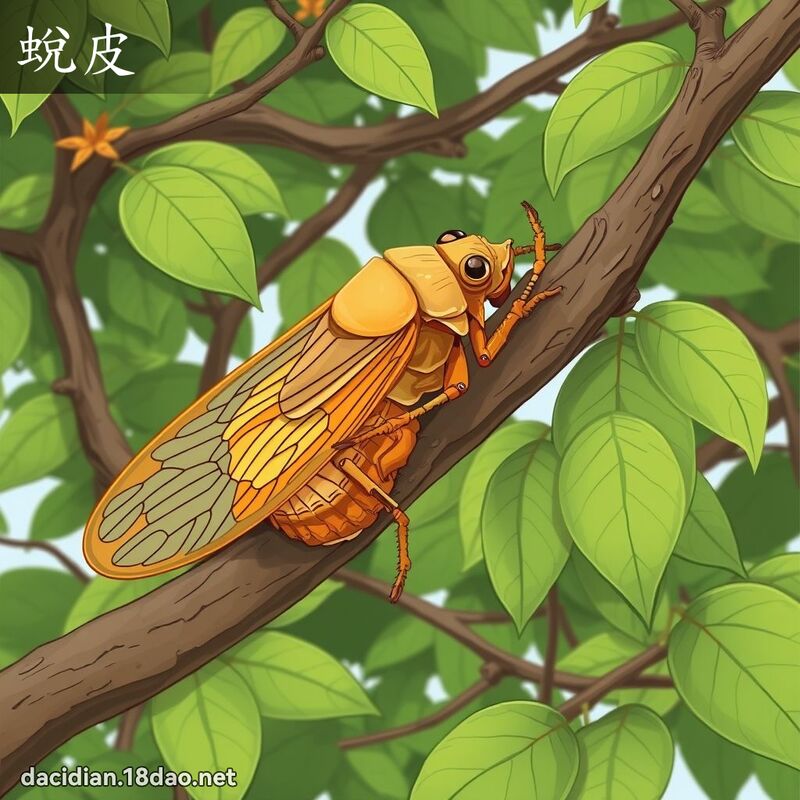 蛻皮 - 國語大辭典配圖