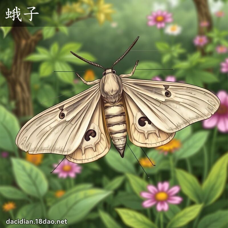词语: 蛾子 (多意词)