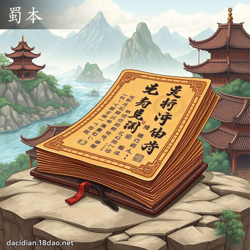 蜀本 - 国语大辞典配图