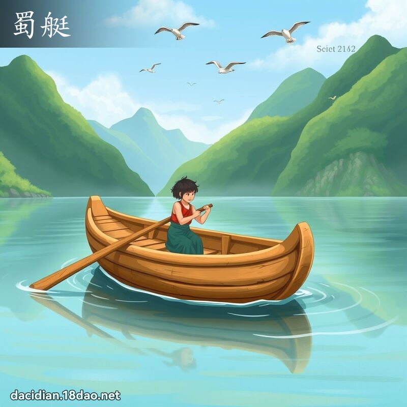 蜀艇 - 国语大辞典配图