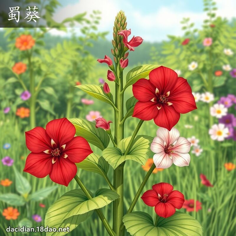 蜀葵 - 國語大辭典配圖