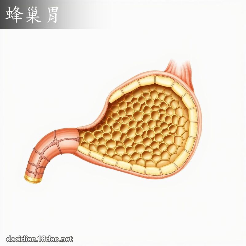 蜂巢胃 - 国语大辞典配图