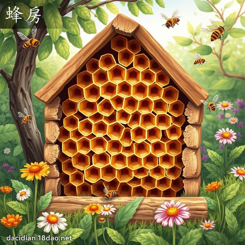 蜂房 - 国语大辞典配图