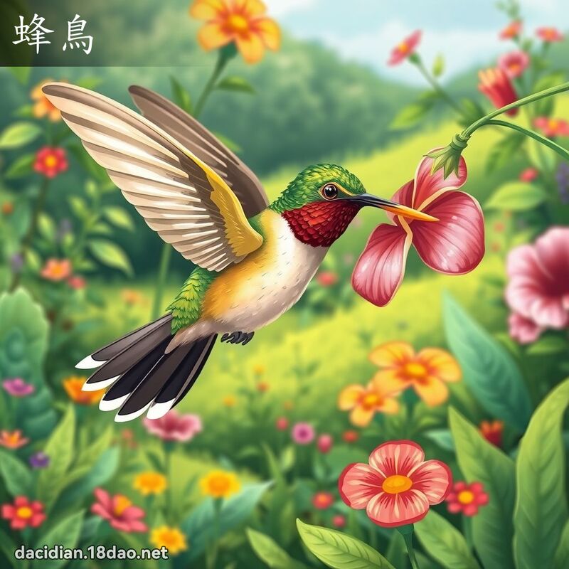 蜂鸟 - 国语大辞典配图
