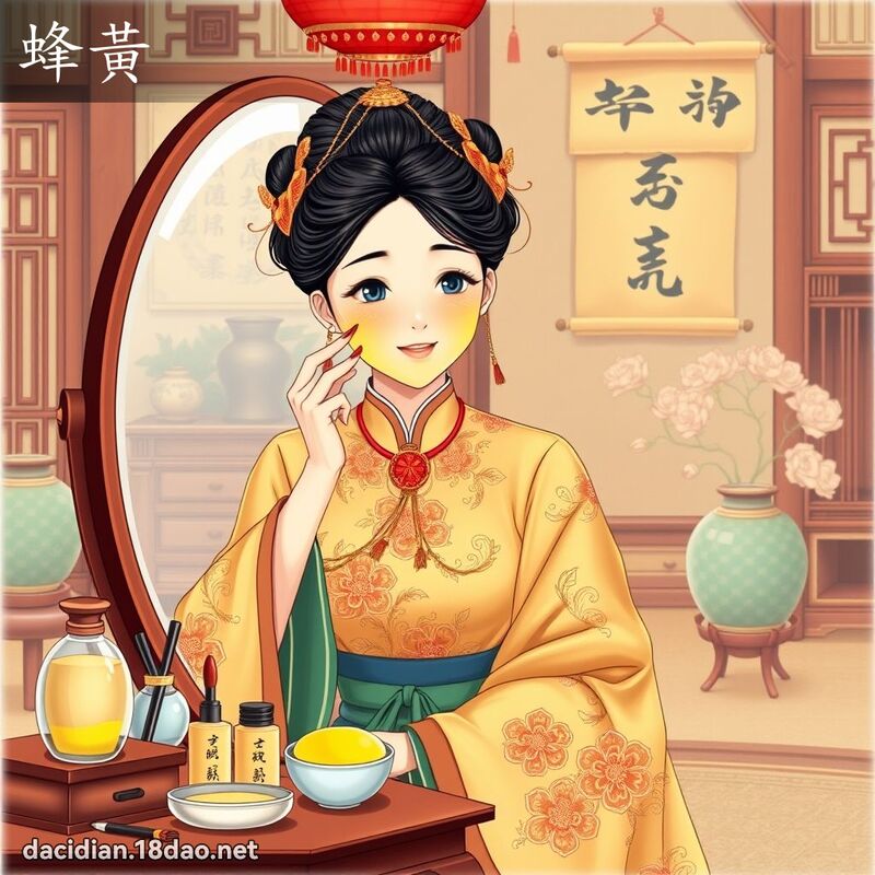 蜂黄 - 国语大辞典配图
