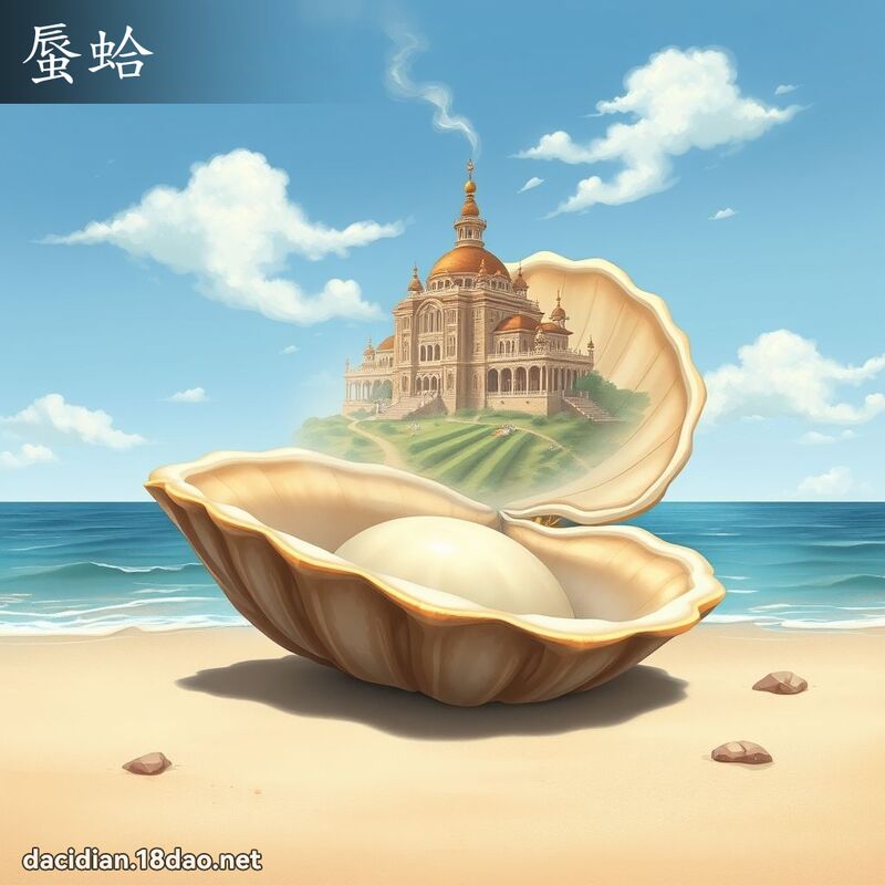 蜃蛤 - 国语大辞典配图