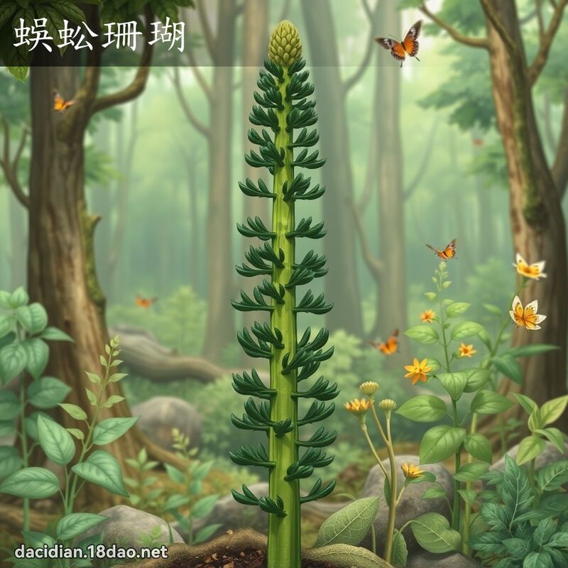 蜈蚣珊瑚 - 國語大辭典配圖
