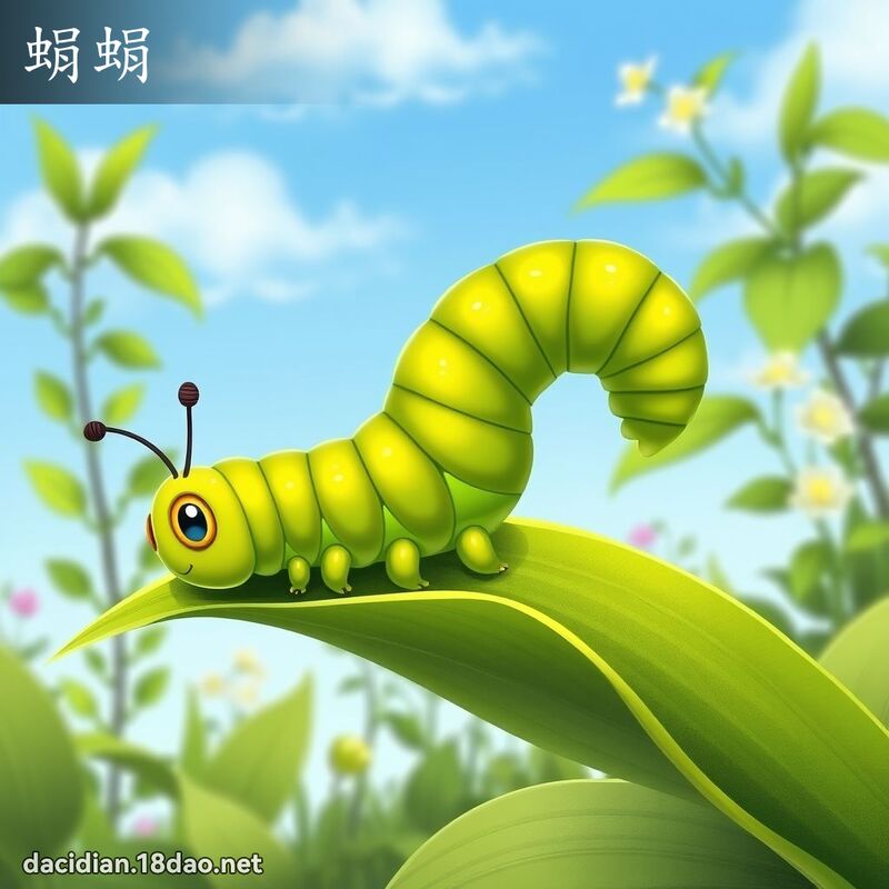 蜎蜎 - 國語大辭典配圖