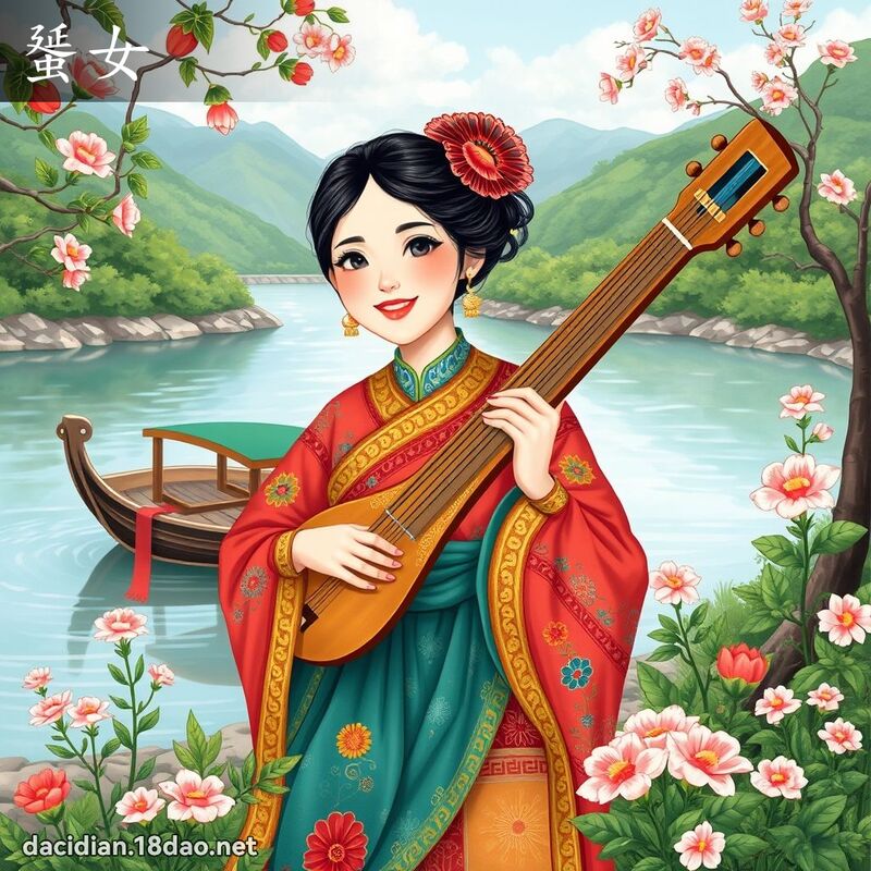 蜑女 - 國語大辭典配圖