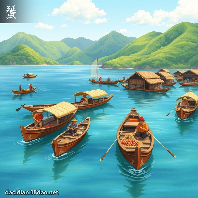 蜑 - 國語大辭典配圖