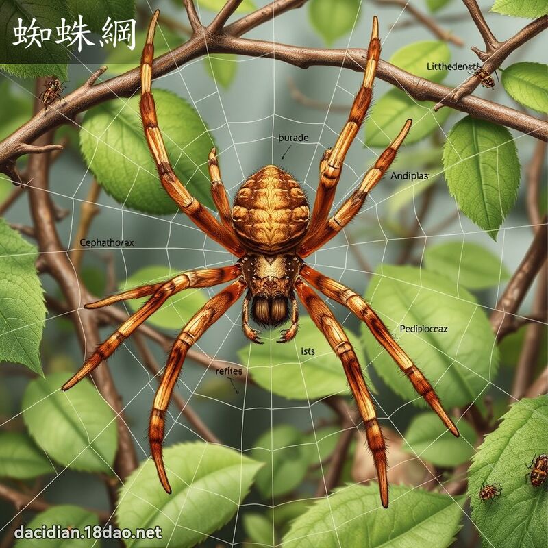 蜘蛛纲 - 国语大辞典配图