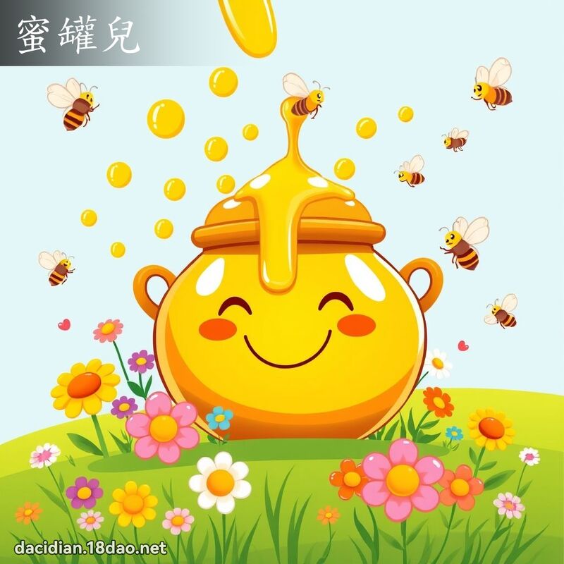蜜罐兒 - 國語大辭典配圖
