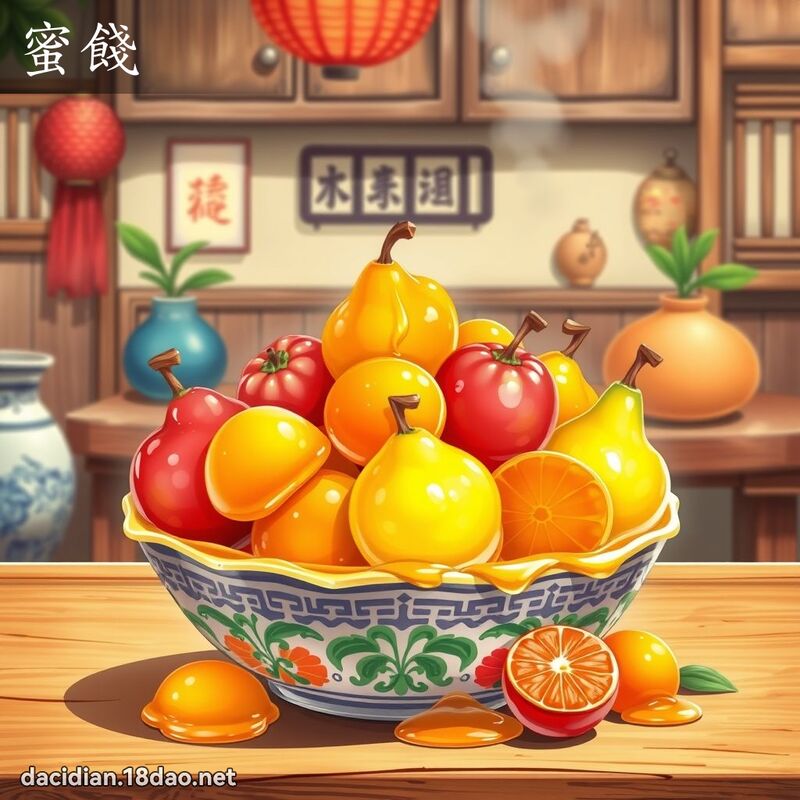 蜜饯 - 国语大辞典配图