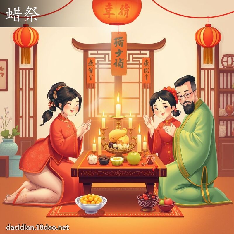 蜡祭 - 國語大辭典配圖