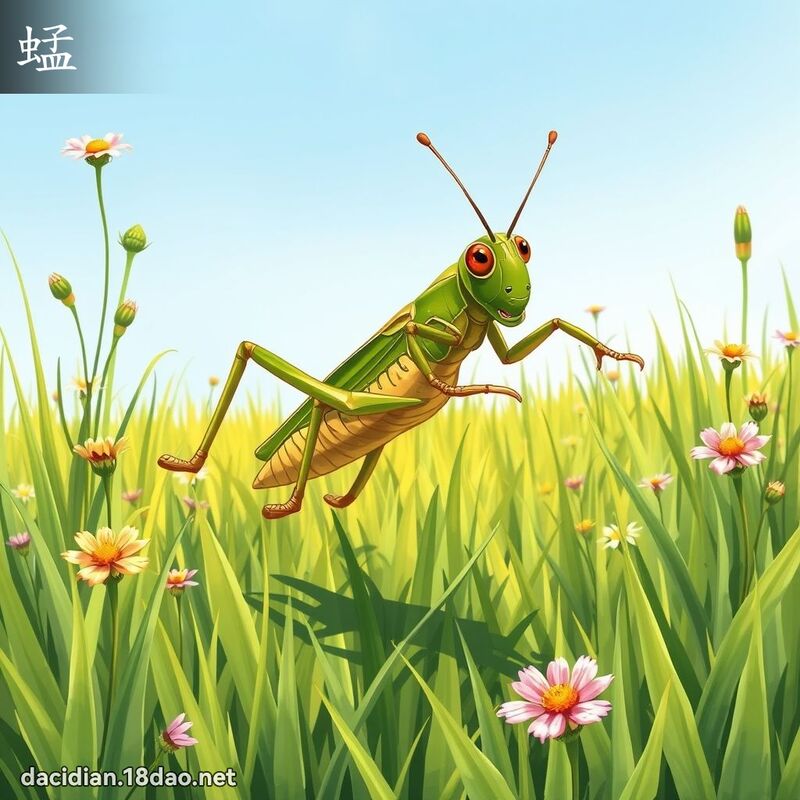 蜢 - 國語大辭典配圖