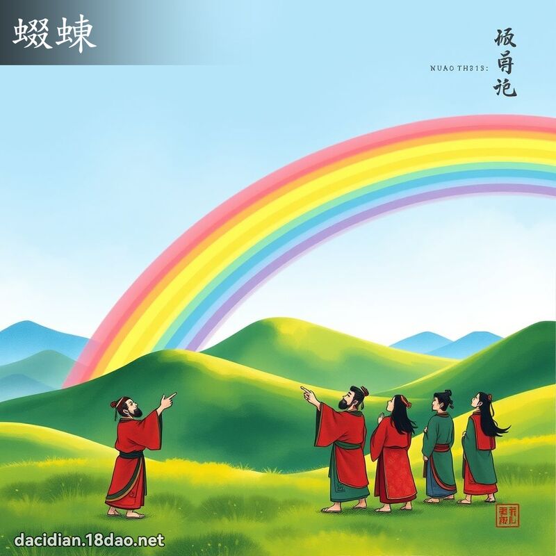 蝃蝀 - 国语大辞典配图